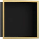 Hansgrohe XtraStoris Individual Wandnische Mattschwarz mit Designrahmen 300x300x100