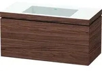 Duravit M&ouml;belset c-shaped Set wandh&auml;ngend wandh&auml;ngend &bdquo;L-Cube&ldquo; 100 &times; 50 &times; 48