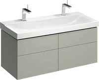 Geberit 500518001, Geberit Xeno&sup2; Unterschrank f&uuml;r Waschtisch, greige, 117,4 x 53 x