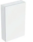 Geberit H&auml;ngeschrank rechteckig, 1 T&uuml;r, wei&szlig; matt, 45x70x15 cm, f&uuml;r Geberit