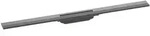 Hansgrohe RainDrain Flex Duschrinne 900 mm, Brushed Black Chrome,...