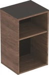 Geberit 500358JR1, Geberit Smyle Square Seitenschrank offen, Nussbaum hickory,