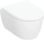 Wand-Tiefsp&uuml;l-WC Set mit WC-Sitz &bdquo;iCon&ldquo; geschlossene Form 36 &times; 37,8 &times; 49 cm in