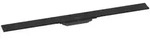 Hansgrohe RainDrain Flex Duschrinne 1000 mm, wandangebunden, Mattschwarz,