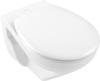 Tiefspül-WC spülrandlos O.novo 7682R0, 360 x 540 x 356 mm, Oval, Abgang...