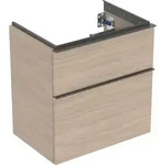 Geberit iCon Unterschrank f&uuml;r Waschtisch, verk&uuml;rzte Ausladung, Eiche/Melamin