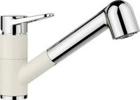 Blanco 526982, Blanco BLANCOWEGA-S II Farbe: softwei&szlig; / chrom|Gr&ouml;&szlig;e: 4,8 &times; 25,2
