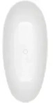 Villeroy & Boch Antao Badewanne, 1700x750mm, Freistehend, Quaryl, Stone White