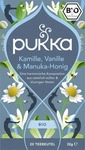 Pukka 801551, PUKKA Kamille, Vanille & Manuka-Honig Bio-Kr&auml;utertee - 20 Teebeutel,