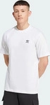 adidas T-Shirt Trefoil Essentials IZ2098 Wei&szlig; Regular Fit Male
