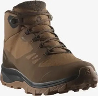 Trekkingschuhe Salomon Outsnap Climasalomon Waterproof L47685000 Braun Male