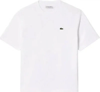 Lacoste T-Shirt TF7215 Wei&szlig; Loose Fit Female