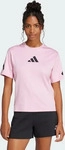 adidas T-Shirt Z.N.E. JC5401 Rosa Regular Fit Female