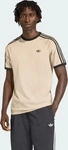 adidas T-Shirt 3-Stripes KE7964 Beige Regular Fit Male