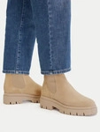 Klassische Stiefeletten Tamaris 1-25992-41 Beige Female