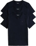 Tommy Hilfiger T-Shirt-Set UM0UM03379 Schwarz Regular Fit Male