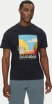 Napapijri T-Shirt S-Arbia NP0A4IE3 Dunkelblau Regular Fit Male