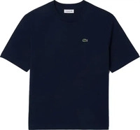 Lacoste T-Shirt TF7215 Dunkelblau Loose Fit Female
