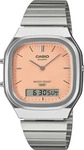 Uhr Casio Vintage AQ-240E-4AEF Silberfarben Female