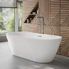 Villeroy & Boch Embrace Freistehende Oval-Badewanne, UBA170EMB9PD00V-01,