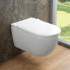 rivea Malie Wand-Dusch-WC, oval weiß, BR0613WH,