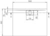 Villeroy & Boch Architectura MetalRim Rechteck-Duschwanne, UDA1080ARA248GV-01,
