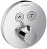 hansgrohe ShowerSelect S Thermostat Unterputz, für 2 Verbraucher, 15743000,