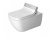 Duravit Happy D.2 Wand-Dusch-WC für SensoWash Ausführung lang, 2550592000,