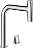 hansgrohe Metris Select M71 Küchenarmatur, mit sBox, 73804000, M7119-H200