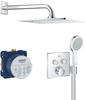 Grohe Grohtherm SmartControl Duschsystem mit Thermostat & Rainshower F-Series 10 "