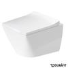 Duravit Viu Wand-Tiefspül-WC Compact, 25730900001,