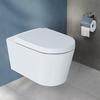 VitrA Options Nest Wand-Tiefspül-WC mit Bidetfunktion, 5176B403-0559,