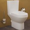 VitrA Integra Stand-Tiefspül-WC für Kombination, VitrAflush 2.0, open back,