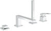 Grohe Eurocube 4-Loch Einhand-Wannenkombination, 19897001,