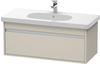 Duravit Ketho Waschtischunterschrank, 1 Auszug, KT666809191,