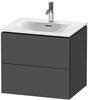 Duravit L-Cube Waschtischunterschrank, 2 Auszüge, LC630504949,