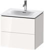 Duravit L-Cube Waschtischunterschrank, 2 Auszüge, LC630502222,