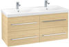 Villeroy & Boch Avento Waschtischunterschrank, 4 Auszüge, A89300B4,