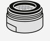 Villeroy & Boch Strahlregler für Einhand-Spültischbatterie, 925272LC,