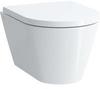 Kartell LAUFEN Wand-Tiefspül-WC Compact, spülrandlos, H8203330000001,