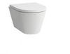 Kartell LAUFEN Wand-Tiefspül-WC Compact, spülrandlos, H8203330200001,