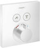 hansgrohe ShowerSelect Thermostat Unterputz für 2 Verbraucher, 15763700,