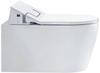 Duravit ME by Starck Wand-Tiefspül-WC HygieneFlush für SensoWash®,...