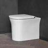 Duravit White Tulip Stand-Tiefspül-WC, rimless, back to wall, 2001090000,