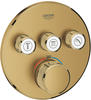 Grohe Grohtherm SmartControl Thermostat mit 3 Absperrventilen, 29121GN0,