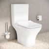 VitrA Matrix Stand-Tiefspül-WC, mit VitrAhygiene Beschichtung, für