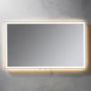 neoro n50 Metal Touch Lichtspiegel B: 120 cm, mit umlaufender Beleuchtung,...