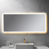 neoro n50 Metal Touch Lichtspiegel B: 160 cm, mit umlaufender Beleuchtung,...