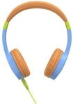 "Kinderkopfh&ouml;rer ""Kids Guard"", On-Ear, Lautst&auml;rkebegrenzung, Kabel, Blau