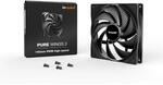 Pure Wings 3 140mm PWM high-speed Geh&auml;usel&uuml;fter, Schwarz